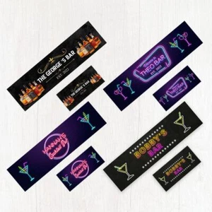 Bar de cerveza personalizado corredor ideal para ocasión fiesta hogar pub regalo 35 - Imagen 1 de 22