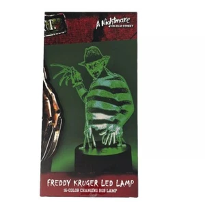 Pesadilla Elm Street Freddy Kruger 16 Colores LED Lámpara Acrílica con Control Remoto Halloween - Imagen 1 de 8