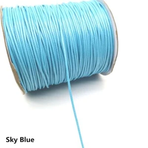 Waxed Thread String Rope Polyester Sewing Stitching For Arts Crafts 5Yards 1.5mm - Picture 1 of 31