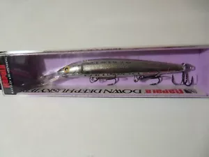 1 Rapala Deep Husky Jerk Minnow Esca DHJ12 PCH cromato puro nuovo con scatola - Foto 1 di 7