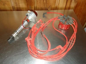 Holley Billet Distributor w/ Accel Super Stock Wires Chevrolet Small Block Chevy - Picture 1 of 10