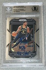 2022-23 Panini Prizm #93 Tyrese Haliburton "NBA All-Star" Pacers Auto BGS BAS