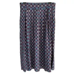 Vintage Worthington Damen-Rock mit geometrischem Druck A-Linie, Made in USA, Größe 12 - Bild 1 von 6