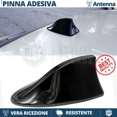 Antenna PINNA DI SQUALO Nera PER DACIA SANDERO, LOGAN Ricezione Radio AM-FM-DAB+ - Immagine 1 di 4