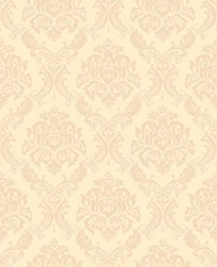Vintage Classic Floral Flocking Damask Design Wallpaper Roll 10m - Picture 1 of 1