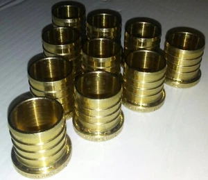 ZURN/PEX QQP5GFX, 10ER-PACK, 1" WIDERHAKEN MESSINGSTECKER XL, NEU, KOSTENLOSER VERSAND - Bild 1 von 7
