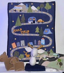 Road trip 7 piece Baby Crib Bedding bundle - Bild 1 von 8