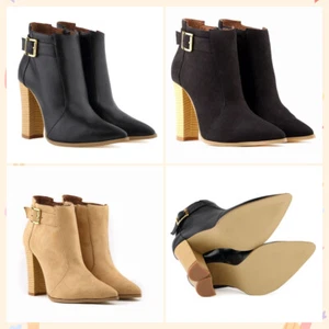 New Fashion Everday QUuality Women High Heels Ladies Casual Ankle Boots Shoes - Picture 1 of 28