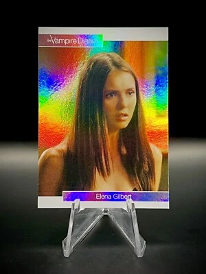 🩸2014 The Vampire Diaries Season 3 Elena Gilbert Mystic Falls Foil #NV-01 - Image 1 of 2