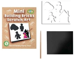 Mini Bricks Scratch Art Sheets - Picture 1 of 1
