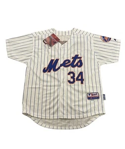 NWT New York Mets Noah Syndergaard Authentic Majestic Flex Base Jersey Men SZ 48 - Picture 1 of 8