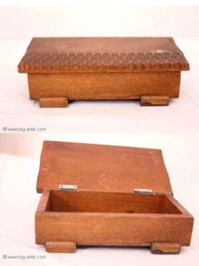 ***Hermosa caja de madera antigua / caja / caja de madera / caja de madera antigua - Imagen 1 de 14