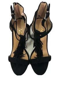 Italia Versace 19-69 Venice Womens High Heel Sandals Black Size 9.5M See Decrip - Bild 1 von 7