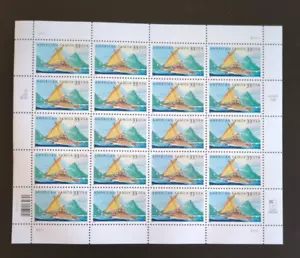 33c AMERICAN SAMOA, SCOTT # 3389, SHEET OF 20, POSTFRISCH - Bild 1 von 2