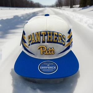Pitt Panthers Mountaineers Hat Zephyr Z Retro Diamond Cut Snapback Cap H91 - Picture 1 of 8