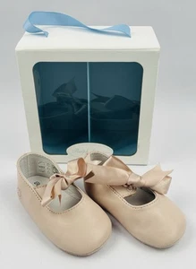 Polo Ralph Lauren Babyschuhe rosa Lammleder Größe 4 (einmal getragen) - Bild 1 von 11