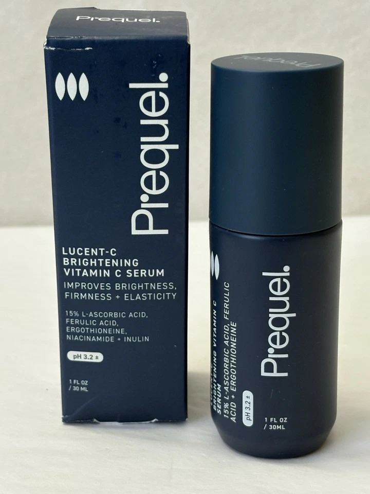 New Prequel Lucent-C Brightening Vitamin C Serum L-Ascorbic Acid 1 Oz. (SH7) - Image 1 of 1