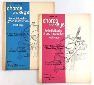 Acordes y teclas para instrucción individual o grupal (1968) | Partituras vintage - Imagen 1 de 20