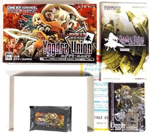 YGGDRA UNION We'll Never Fight Alone Nintendo Game Boy Advance Ltd Package Jap 1 - Imagen 1 de 5