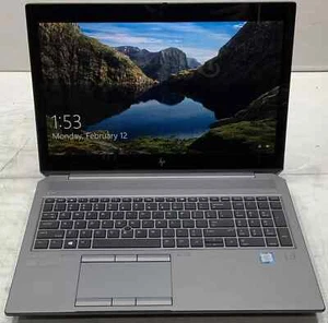 HP ZBook 15 G6 15.6" Intel Core i7-9850H 512GB SSD 48GB RAM W10Pro Quadro T2000 - Picture 1 of 9