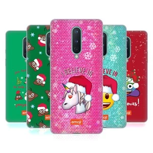 OFFICIAL emoji® CHRISTMAS SOFT GEL CASE FOR GOOGLE ONEPLUS PHONE - Picture 1 of 12