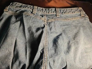 Vintage Old Navy Damen 100% Baumwolle Größe 10 breiteres Bein Jeans - Bild 1 von 7