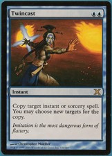 Twincast 10th Edition NM Blue Rare MAGIC GATHERING CARD (ID# 229845) ABUGames