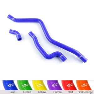 For Yamaha Raptor YFM 660 R 2001-2005 Silicone Radiator Coolant Hose Blue - Picture 1 of 12