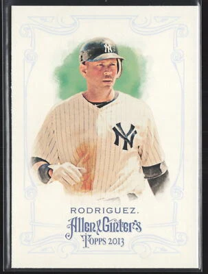 2013 Topps Allen & Ginter Alex Rodriguez SP #328 - Image 1 of 2