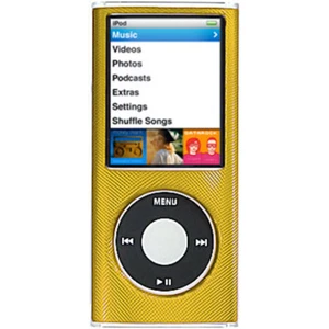 Estuche Rígido Aluminio Cristal para iPod Nano 4ta Generación (Dorado) - Imagen 1 de 3