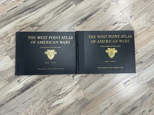 The West Point Atlas of American Wars Volume 1 & 2 Set HC 1972 - Picture 1 of 4