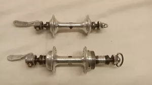 Campagnolo Nuovo Record hubs 36H 126mm with Skewers English thread - Picture 1 of 4