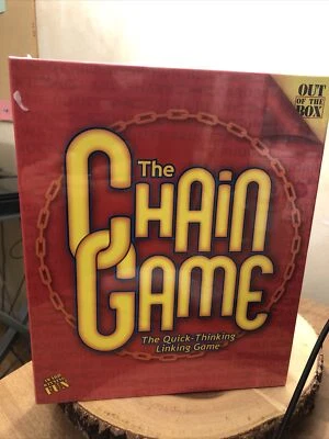 CHAIN GAME: Quick-Thinking Linking Game for family & friends Sealed - Image 1 of 2