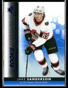 2022-23 SP #104 Jake Sanderson Ottawa Senators Blue Hockey Card - Picture 1 of 2