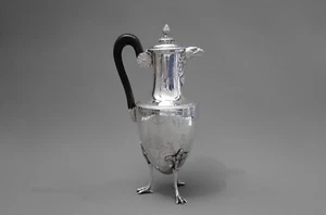 Kleine Kaffeekanne (Tripode) 950er SIlber, 1789, Paris - Bild 1 von 8