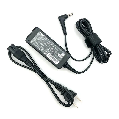 Adaptador de CA fuente de alimentación original Toshiba para portátil Chromebook 2 CB35-B Foto 1 de 4