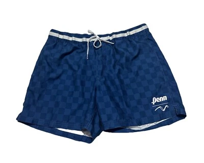 "Corto híbrido a cuadros tenis Vans X Penn Volley talla XL 5,5"" azul" Foto 1 de 4