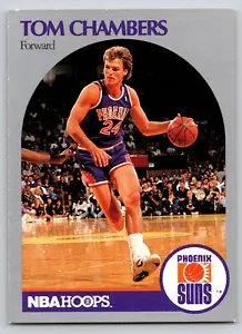 Tarjeta de baloncesto 1990-91 NBA Hoops #234 Tom Chambers Phoenix Suns - Imagen 1 de 2