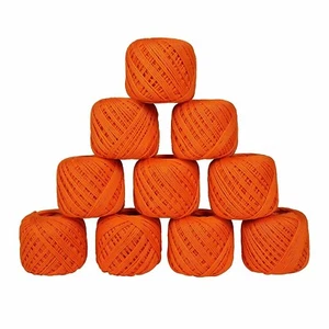 Baumwolle Häkelfaden merzerisiert Stricken Stickerei Nähen Handwerk Garnherstellung - Bild 1 von 4