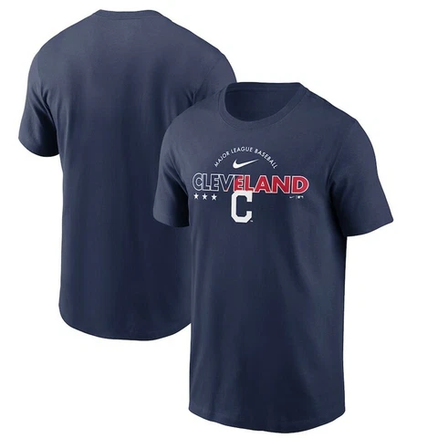 Cleveland Indians/Guardians Mens Nike Team Americana S/S T-Shirt - XL - NWT Cover