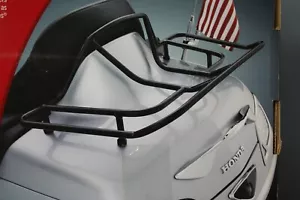 Honda GL1800 1500 VALKYRIE INTERSTATE ROYAL STAR DELUXE Luggage Rack Black SATIN - Bild 1 von 4