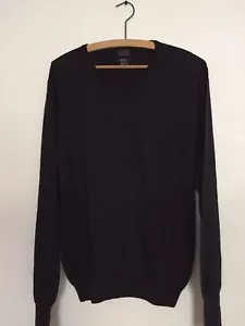 Maglione H&M Premium grigio 100% lana merino taglia M - Foto 1 di 7