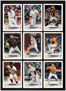 Juego de equipo 2022 Topps Series 1&2 Gigantes de San Francisco Bryant Belt Buster Posey 20 - Imagen 1 de 2