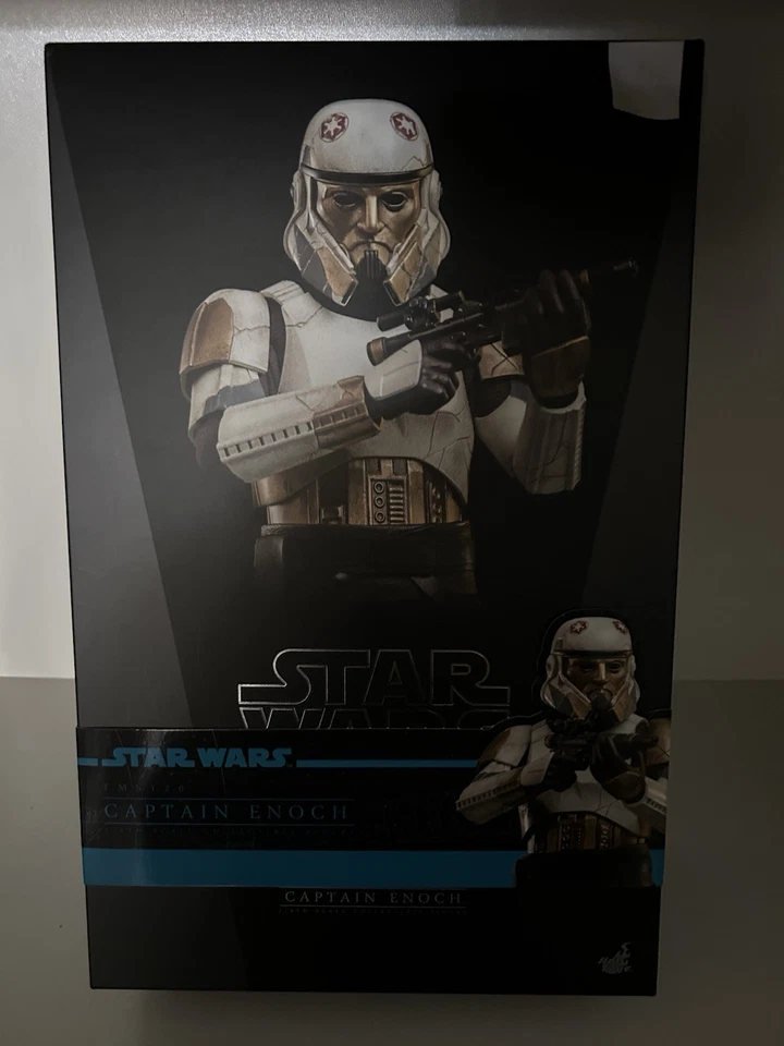 Figura Hot Toys TMS120 Star Wars Ahsoka Capitán Enoch Escala 1/6 En Stock Foto 1 de 1