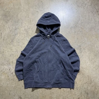 LL Bean Sudadera con Capucha Para Hombres XL Azul Cremallera Completa Sudadera Polar Canguro Bolsillos Foto 1 de 4
