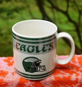 VINTAGE NFL RUSS BRAND PHILADELPHIA EAGLES COFFEE MUG - Picture 1 of 3