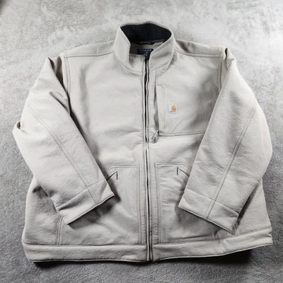 Men's Carhartt Size 3XL Super dux Rain Defender Sherpa Lined Jacket - Image 1 of 4