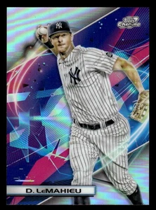 2022 Topps Chrome Cosmic #148 DJ LeMahieu Refractor YANKEES - Picture 1 of 2