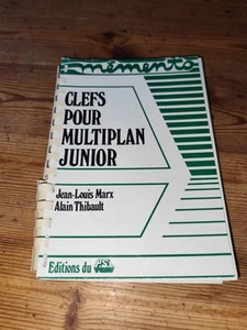 Livre "Clefs pour Multiplan Junior" - IBM PC / Amstrad CPC - Photo 1/5