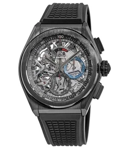 Nuevo reloj para hombre Zenith Defy El Primero 21 esfera esqueleto 49.9000.9004/78.R782 - Imagen 1 de 3